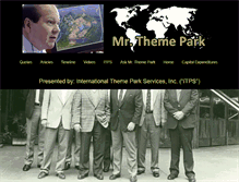 Tablet Screenshot of mrthemepark.com